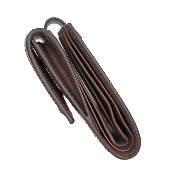 Gucci Leather Wallet GG French Bifold Ophidia Flap Sherry - Picture 4 of 4